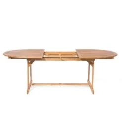 Beliani Verlengbare Tafel MAUI - Lichte Houtkleur Acaciahout -VIDAXL Verkoop b577200613824f978c7fae04bce0a8a6