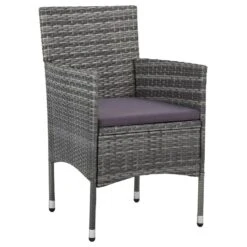 VidaXL Tuinstoelen 2 St Poly Rattan Grijs -VIDAXL Verkoop c3cb77f96cb44d82ae23698ee09f25aa