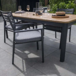 Giga Meubel Stapelbare Tuinstoel Aluminium Antraciet - Zithoogte 43cm - Stoel 8 Giga Meubel Stapelbare Tuinstoel Aluminium Antraciet - Zithoogte 43cm - Stoel -VIDAXL Verkoop d2faa634889a4e9894ab965a8218d784