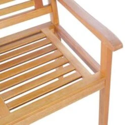 VidaXL Driezits Tuinbank 150 Cm Massief Eucalyptushout -VIDAXL Verkoop d2fac72dd88a456682cffb00e4bb7dc3