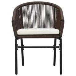 VidaXL Tuinstoelen 2 St PE-rattan Bruin -VIDAXL Verkoop e36883c2a11f4b89bafa19fdaa9438d3