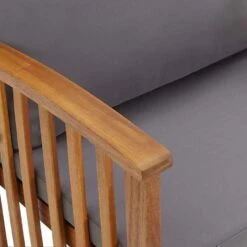 VidaXL Tuinbank Met Kussens 119 Cm Massief Acaciahout -VIDAXL Verkoop e48befbe8355466288d0a9584d0bbc46