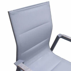 Giga Meubel Dining Tuinstoel Aluminium Antraciet - Zithoogte 45cm - Stoel Quin -VIDAXL Verkoop eb461ded0a8942dfaff3567d9cddda4c