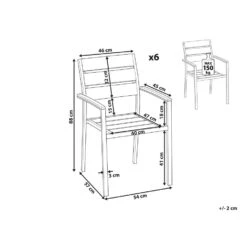 Beliani Tuinstoel VERNIO - Zwart Kunsthout -VIDAXL Verkoop fe8f5d6d105948c0aa71b764c91fed80 1